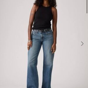 Levi's Blue Flare & Wide Leg Jeans